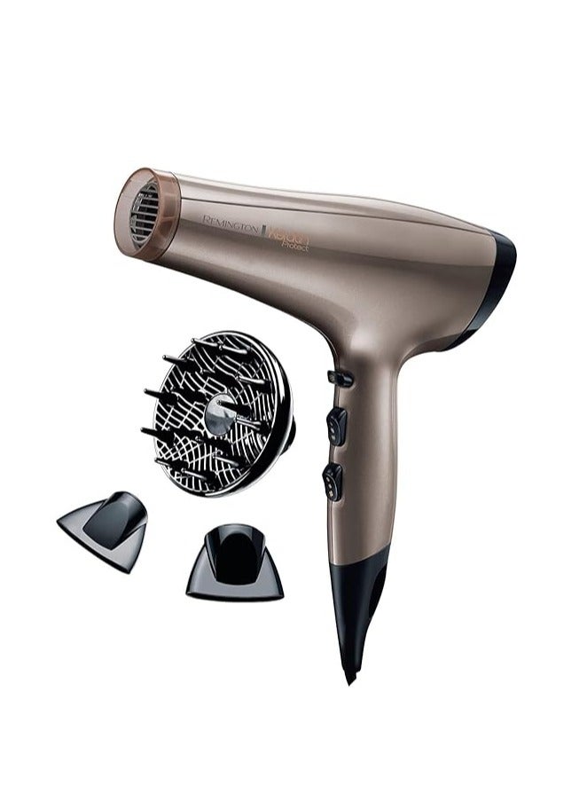 ريمنغتون مجفف الشعر Keratin Protect بقوة 2200 واط AC8002، نتائج تجفيف ناعمة وصحية - Image 1