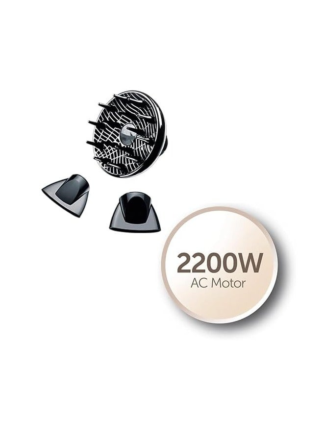 ريمنغتون مجفف الشعر Keratin Protect بقوة 2200 واط AC8002، نتائج تجفيف ناعمة وصحية - Image 3