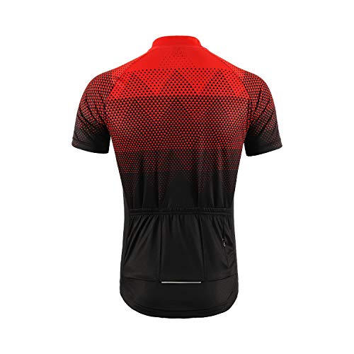 BERGRISAR Men's Cycling Jerseys Short Sleeves Bike Shirt - Image 2