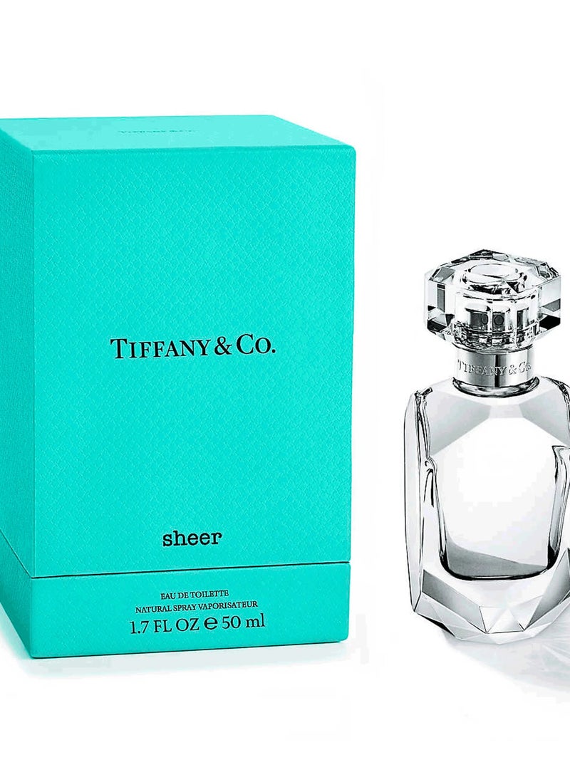 Tiffany & Co. Tiffany Sheer Eau de Toilette for Woman 50ml - Image 2