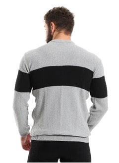 Caesar Wool Mens Pullover With Multi Design  - Image 4