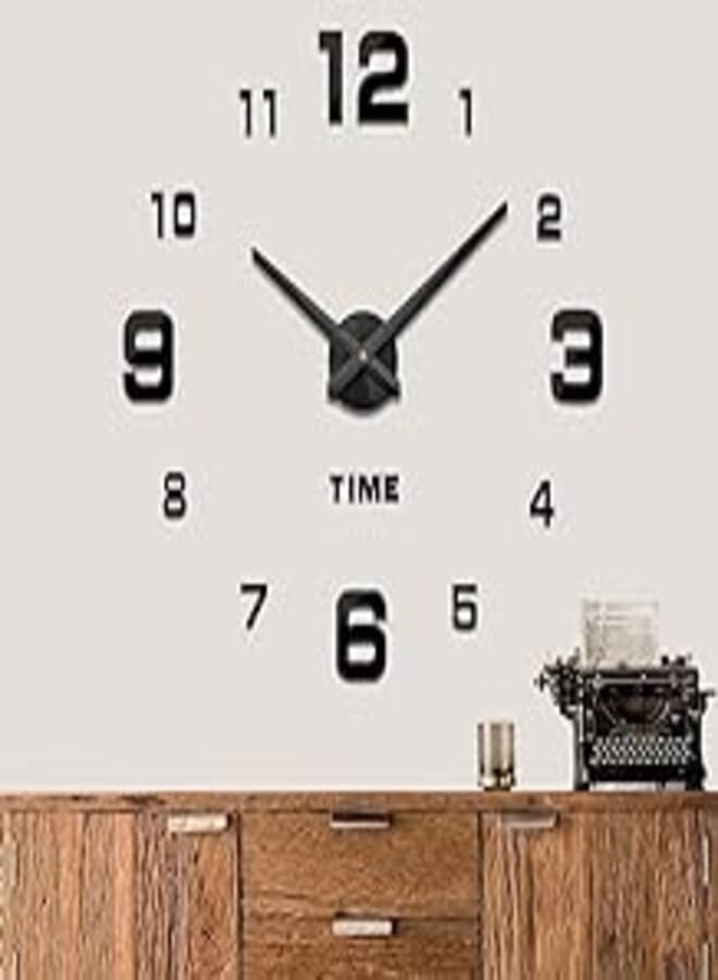Home Gallery Modern DIY Large Wall Clock 100 cm