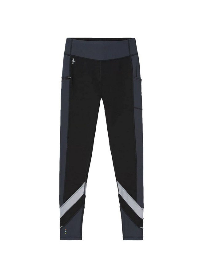 SmartWool - Merino Sport Fleece Colorblock Tight Black Small - Image 1