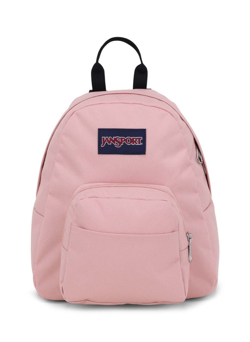 JanSport Unisex Fashion Backpack Half Pint Misty Rose - Image 1