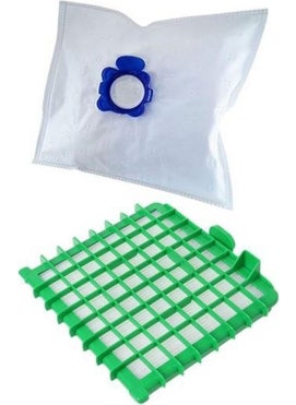 Rowenta Silence Force Wonderbag 5 Dust Bags and Hepa Filter 