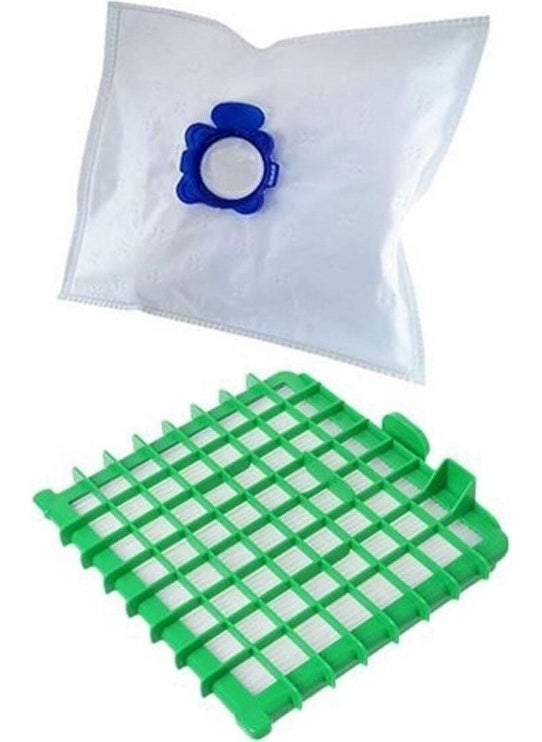 Rowenta Silence Force Wonderbag 5 Dust Bags and Hepa Filter 