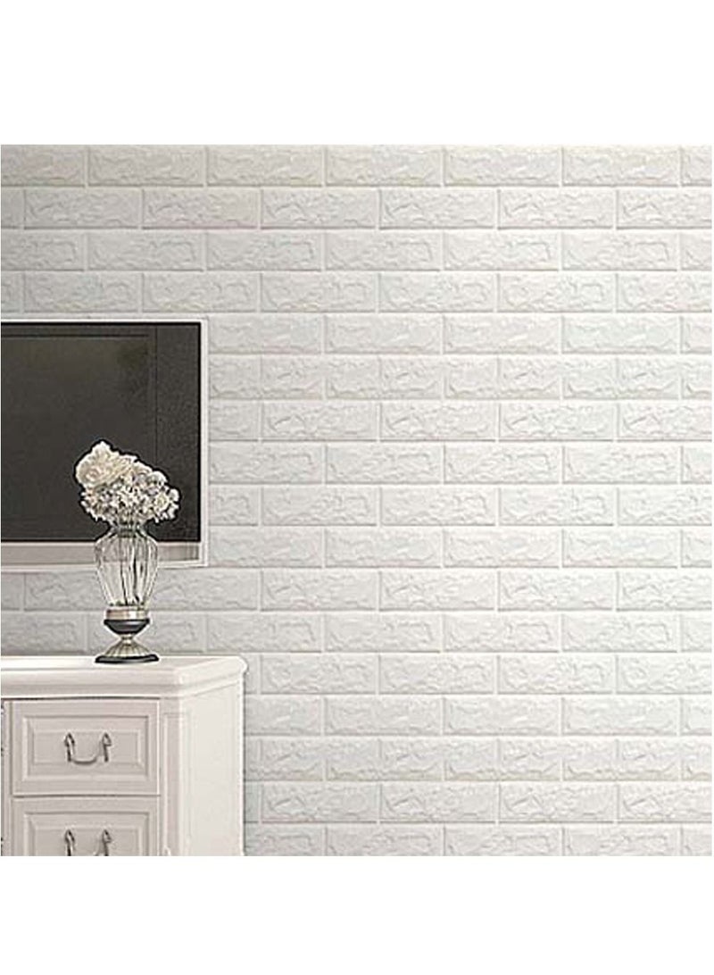 FFD Wall Brick 3D Stickers 5pcs 70x77cm - Image 2