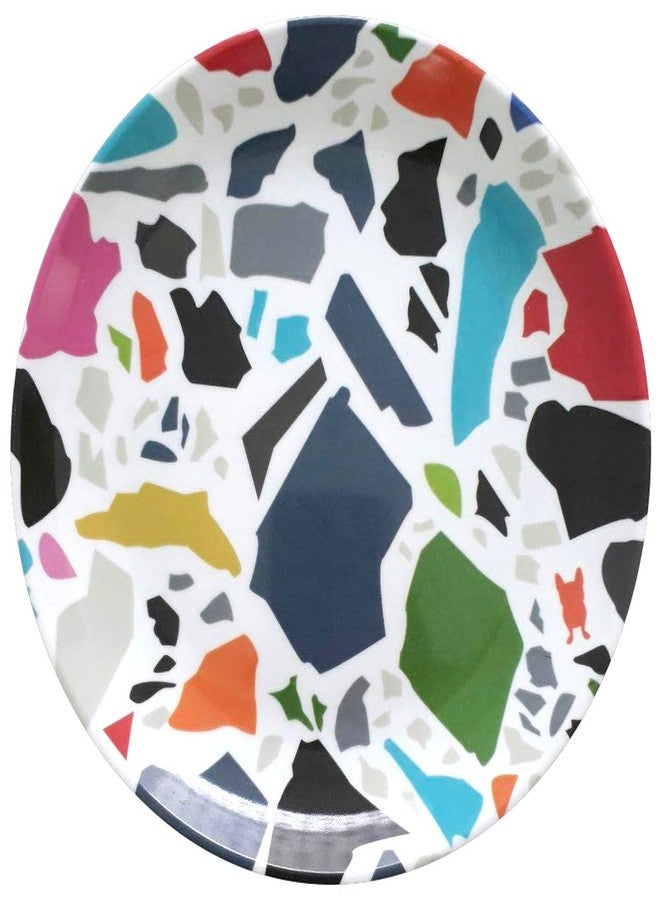 فرنش بول أطباق ميلامين متنوعة من فرنش بول - طقم من 6 قطع - أواني طعام من الميلامين - طبق تقديم، طبق حفلات، طبق (طبق مقبلات 6 بوصة، متنوع) - Image 5