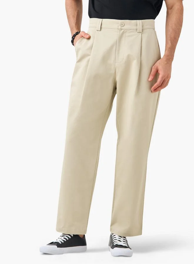 Emperor Regular Fit Mid-Rise Trousers