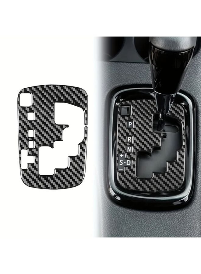 Carbon Fiber Shift Panel Decorative Sticker For Toyota Hilux 2015 2021 LHD Interior Accessory - Image 1