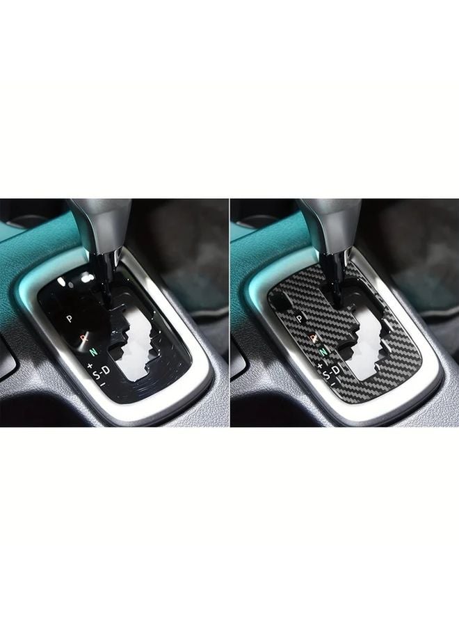 Carbon Fiber Shift Panel Decorative Sticker For Toyota Hilux 2015 2021 LHD Interior Accessory - Image 5