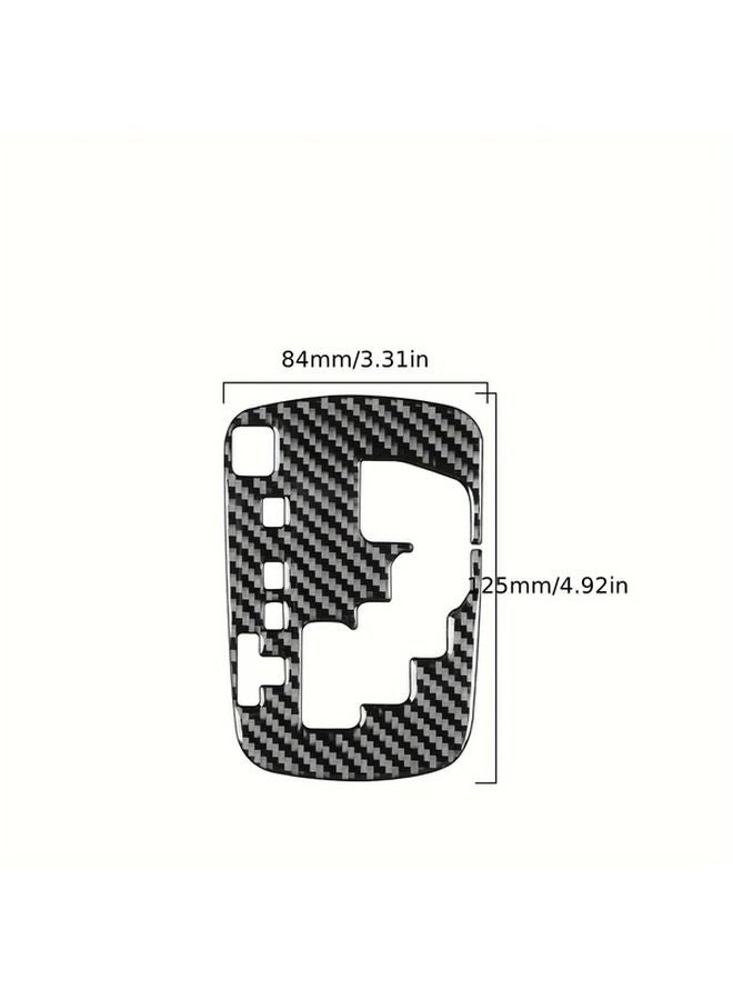 Carbon Fiber Shift Panel Decorative Sticker For Toyota Hilux 2015 2021 LHD Interior Accessory - Image 3