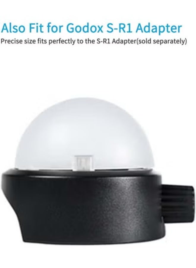 Godox AK-R11 Diffuser Dome for Godox V1 V1pro Round Head Flash for Godox AD100Pro / H200R - Image 5
