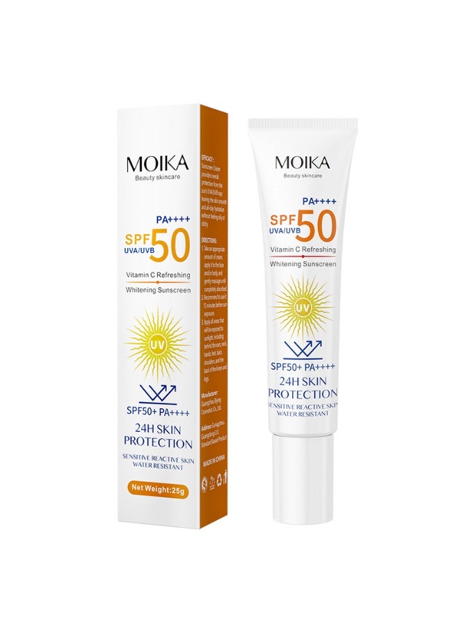 MOIKA Sunscreen, provides UV protection, is refreshing and non-greasy. - Image 1