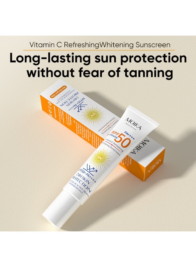 MOIKA Sunscreen, provides UV protection, is refreshing and non-greasy. - Image 2