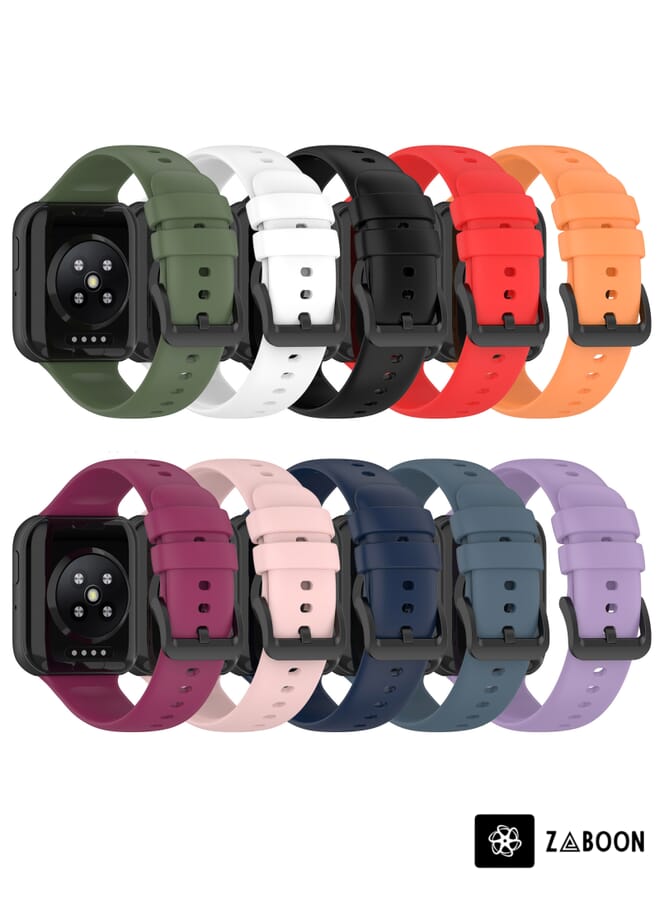 Zaboon حزام بديل لساعات OPPO Watch 3 من السيليكون الناعم - Image 4