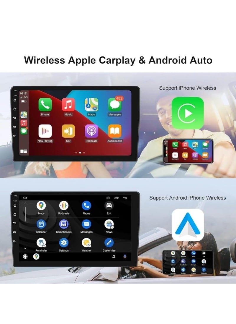 Vierex - Android Car Stereo Screen For Chevrolet Chevy Cruze 2015-2018 Support Apple Carplay Android Auto Wireless QLED Fast Interface Quick Boot AHD Camera Included SIM Card 4GB RAM Bluetooth USB YouTube - Image 1