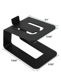 Generic Desktop Speaker Stand Speaker Stand Monitor Speaker Stand Studio Monitor Stand Small Speaker Booster Speaker Desktop Assembly Table Speaker Stand Metal Bookshelf Watch  - Image 3