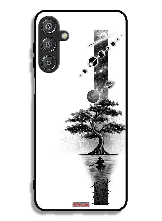 Tolwak Samsung Galaxy M36 Protective Case Cover Earth Space Art