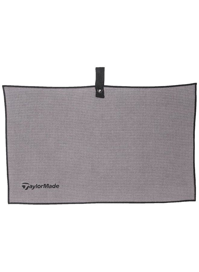 TaylorMade Golf MICROFIBER CART TOWEL (GRAY), 15" X 24" - Image 1