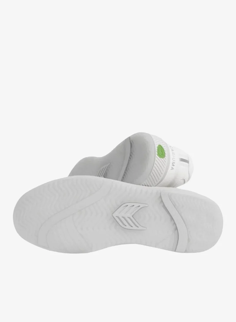 Cariuma  UBA White Leather Ice Logo Sneaker  | Best Price UAE