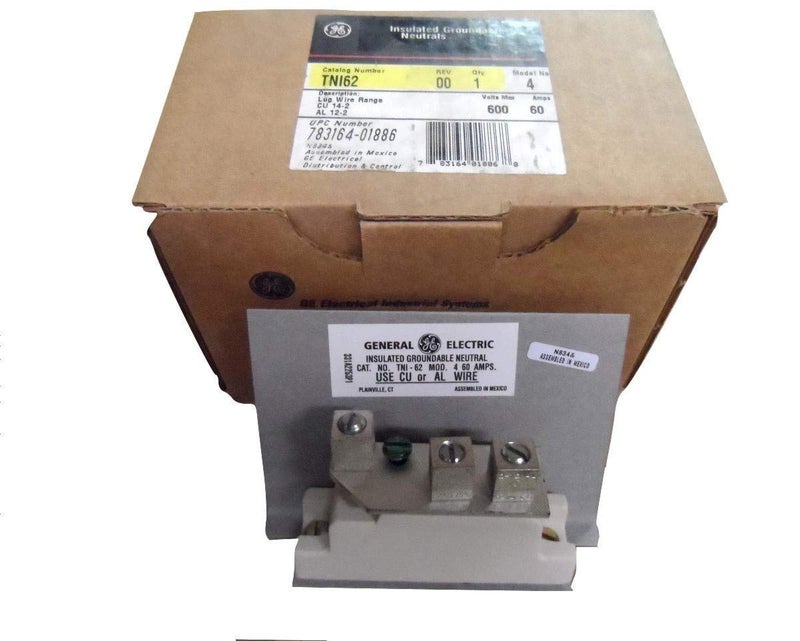 General Electric GETNI62 GE TNI62 60A Neutral KIT Black