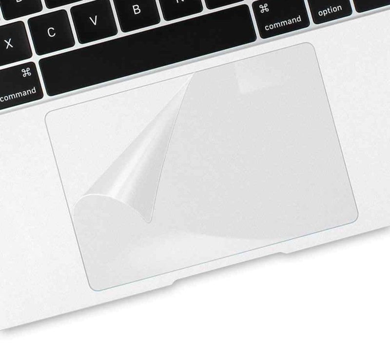 Saco Matte Finish Laptop Touchpad Protector Compatible for All Laptops (Clear, 158 x 98 mm) - Transparent - Image 1