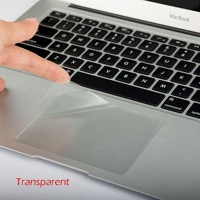 Saco Matte Finish Laptop Touchpad Protector Compatible for All Laptops (Clear, 158 x 98 mm) - Transparent - Image 4