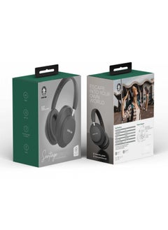GREEN LION Santiago Wireless Headphone - Black  - Image 2