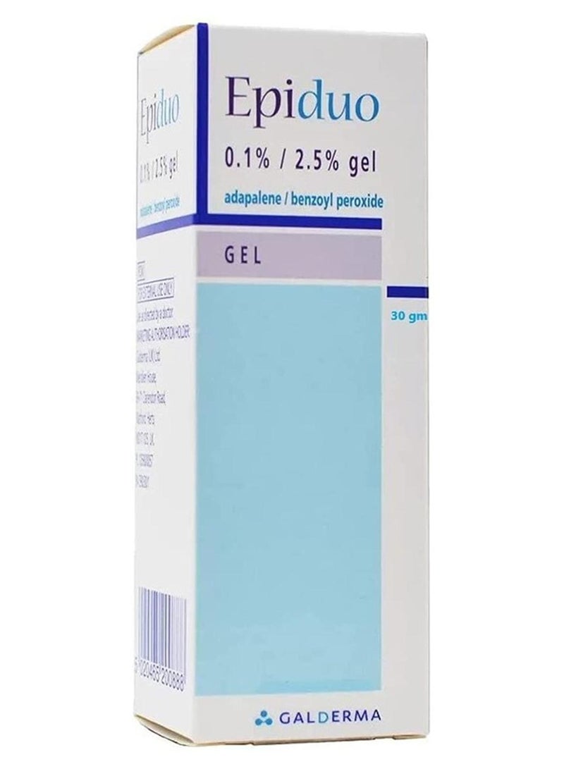 Epiduo Gel with Pump to Treat Acne 30 gm