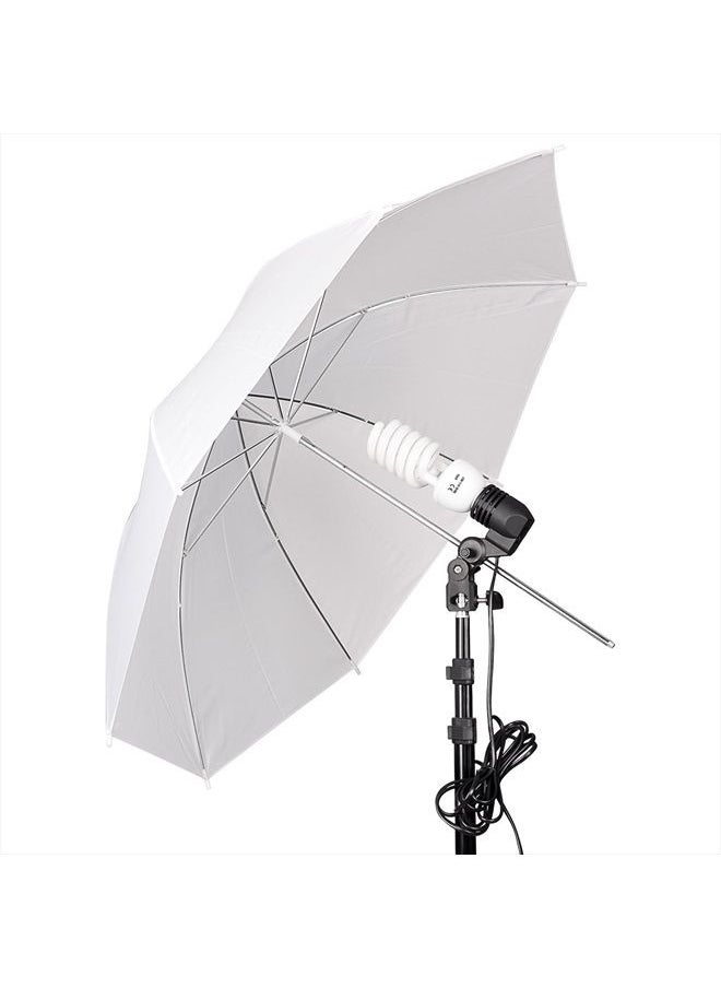 EMART - Photography Backdrop Continuous Umbrella Studio Lighting Kit, Muslin Chromakey Green Screen and Background Stand Support System for Photo Video Shoot - Image 1