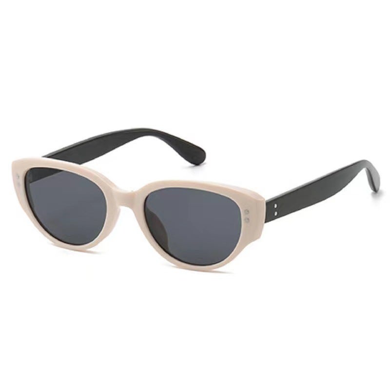 Generic Fashion Explosions y2k Sunglasses Womens Trendy Internet Celebrity Polarized Sunglasses European and American Anti-UV gm Sunglasses Wholesale Off-White (high quality + metal hinge) 