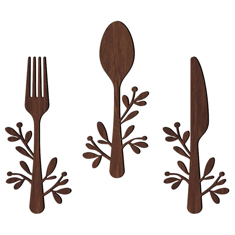 6 Pcs Wall Decor Household Kitchen Decor Decorative Kitchen Sign Home Accessory - Image 1