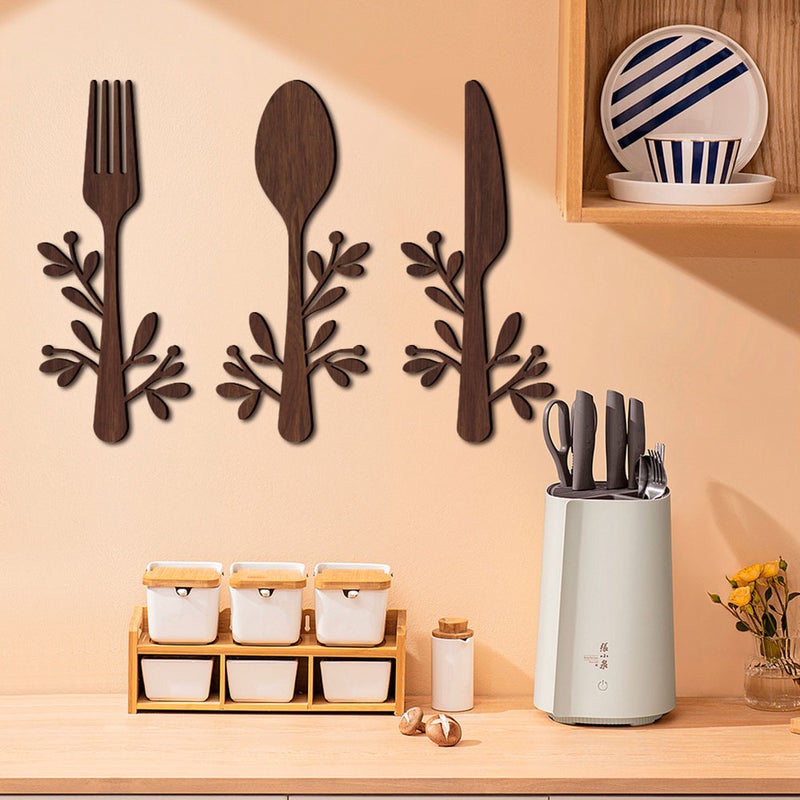 6 Pcs Wall Decor Household Kitchen Decor Decorative Kitchen Sign Home Accessory - Image 3