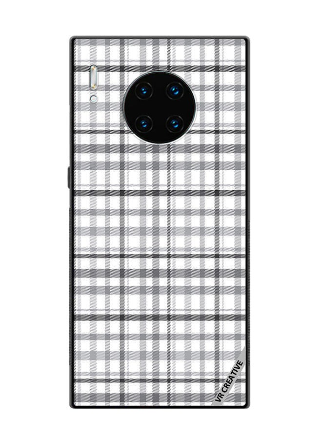 VR CREATIVE Protective Case Cover For Huawei Mate 30 Pro Checks Design Multicolour - Image 1