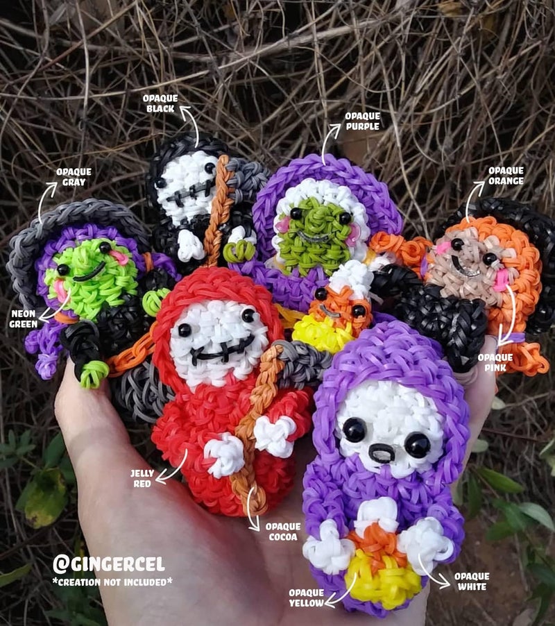راينبو لووم أشرطة مطاطية من نوع Rainbow Loom® باللون الوردي مع 24 مشبكًا من نوع C (عدد 600 قطعة) - Image 3
