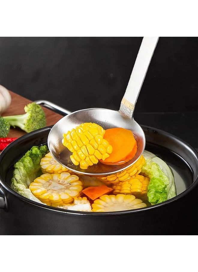 FNS FnS Celebration Stainless Steel 24 Karat Gold Plated Gravy Ladle (1 Gravy Ladle)  - Image 3