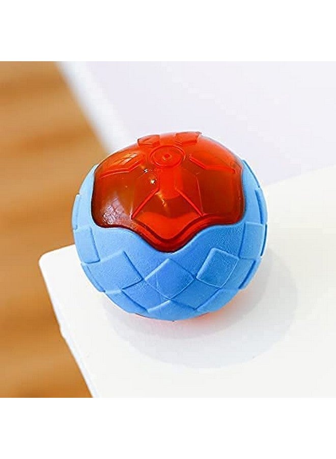 لعبة مضغ الكلاب العائمة المستوردة التي تصدر صوت صرير - فرشاة أسنان لتنظيف الأسنان ومقاومة لعض الأضراس، لعبة تسنين قوية للكلاب والقطط (عبوة من 4 قطع) - Image 5