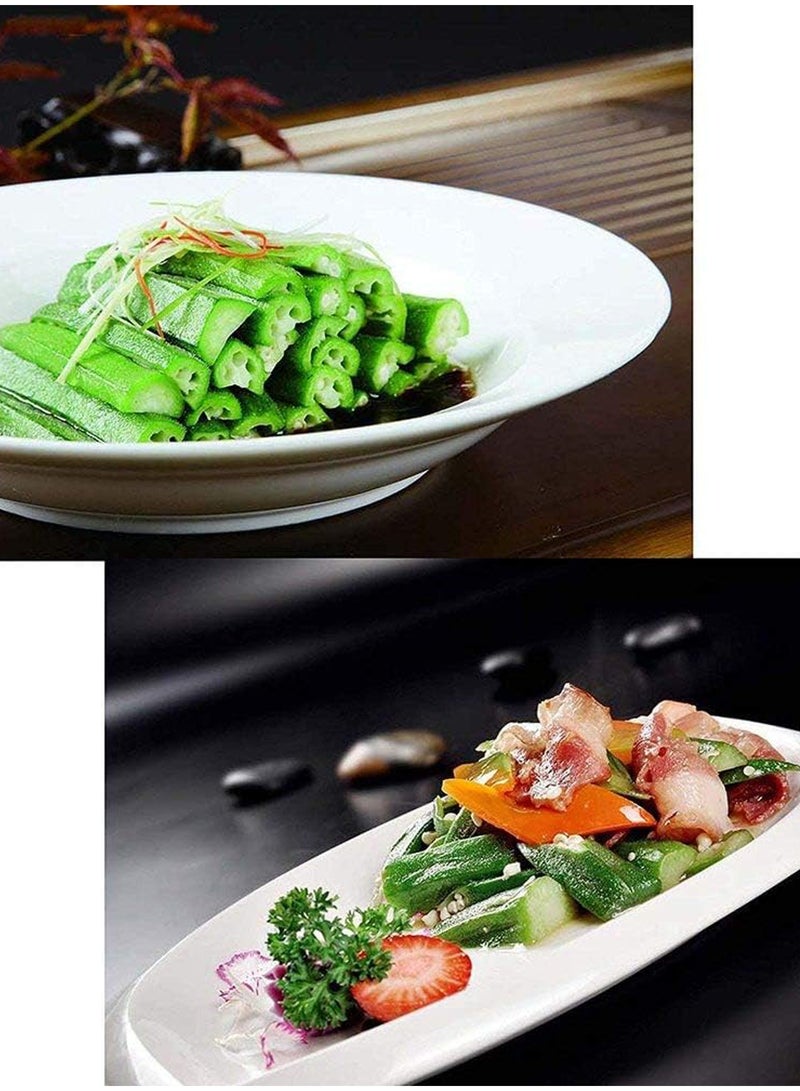 GGOOT 100Pcs Green Okra Seeds  - Image 4