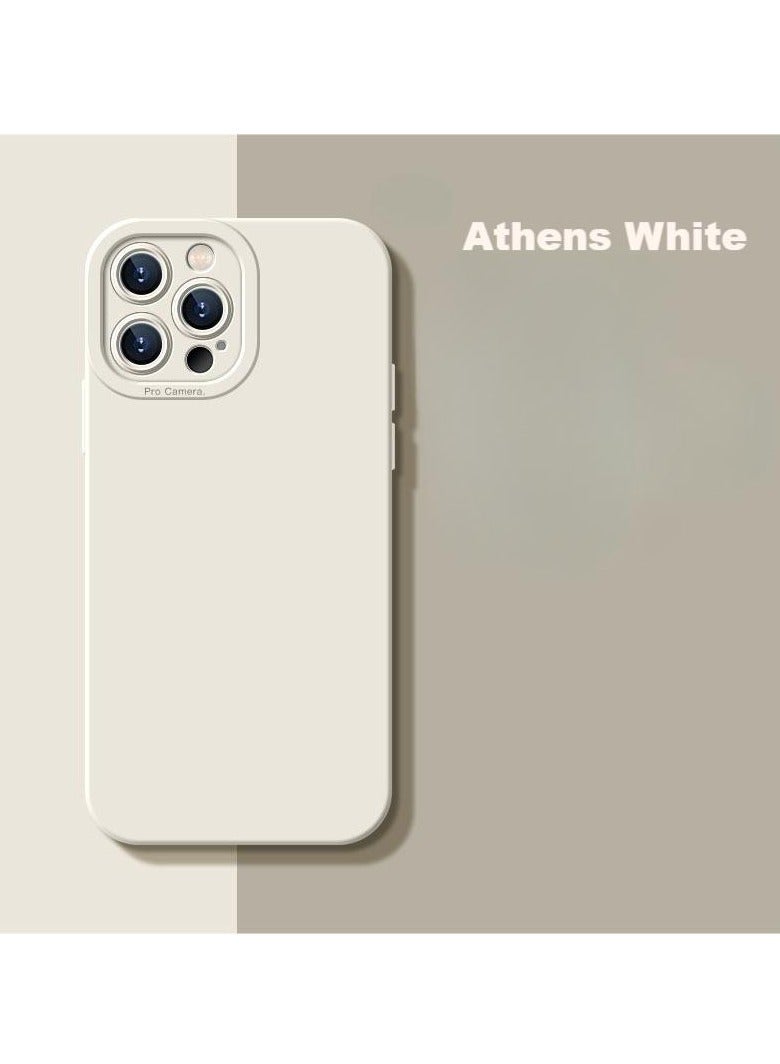 IAF iPhone 15 Pro Max Case Silicone Cover Liquid Gel Soft Ultra Slim Shockproof Back Cover Full Body Protection 6.7 inch - Image 1