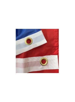 Stormflag الأعلام الدومينيكية 90x150cm (3x5ft) 100٪ البوليستر مع النحاس grommets - view 2