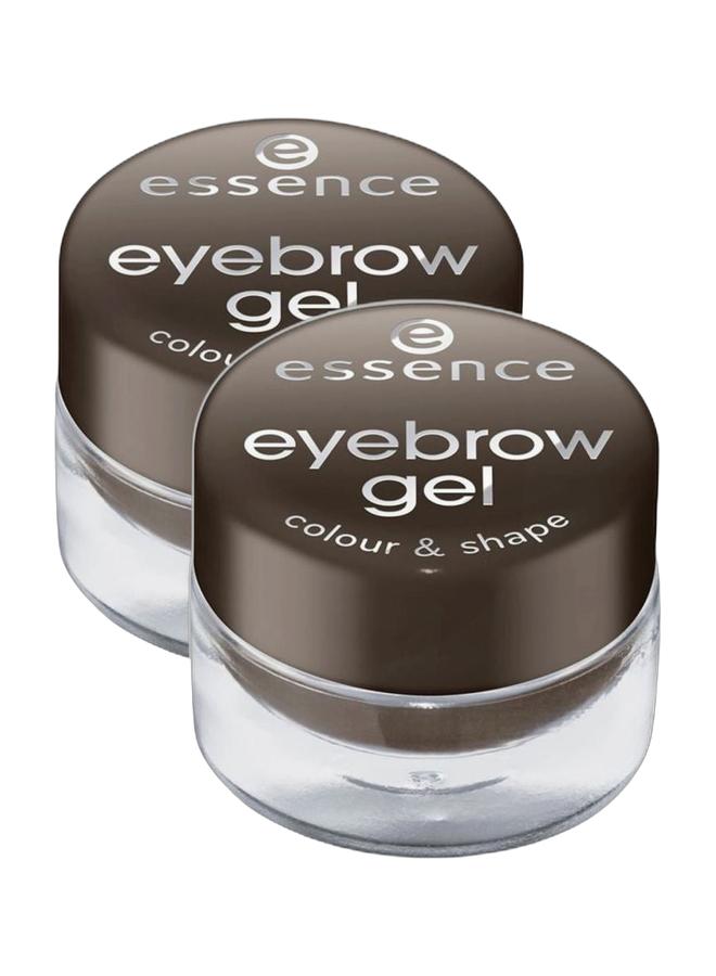 Essence Eyebrow Gel Colour And Shape Brown Bundle - Image 1