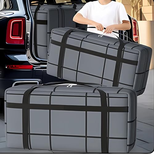 Gowloz 180L Extra Large Storage Bag with Zipper & Handles – Foldable Clothes Organizer for Blanket, Quilt, Pillow, Saree, Toys & Travel – Non-Woven Fabric Underbed Storage Box (100 x 36 x 50 cm) - Image 5