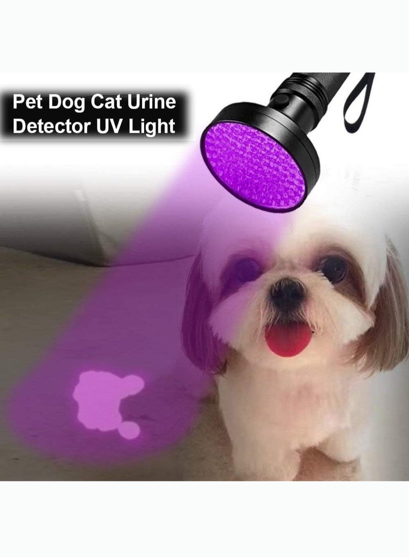 iQeouc Fluorescence Detector 100-LED UV Flashlight Black  - Image 3