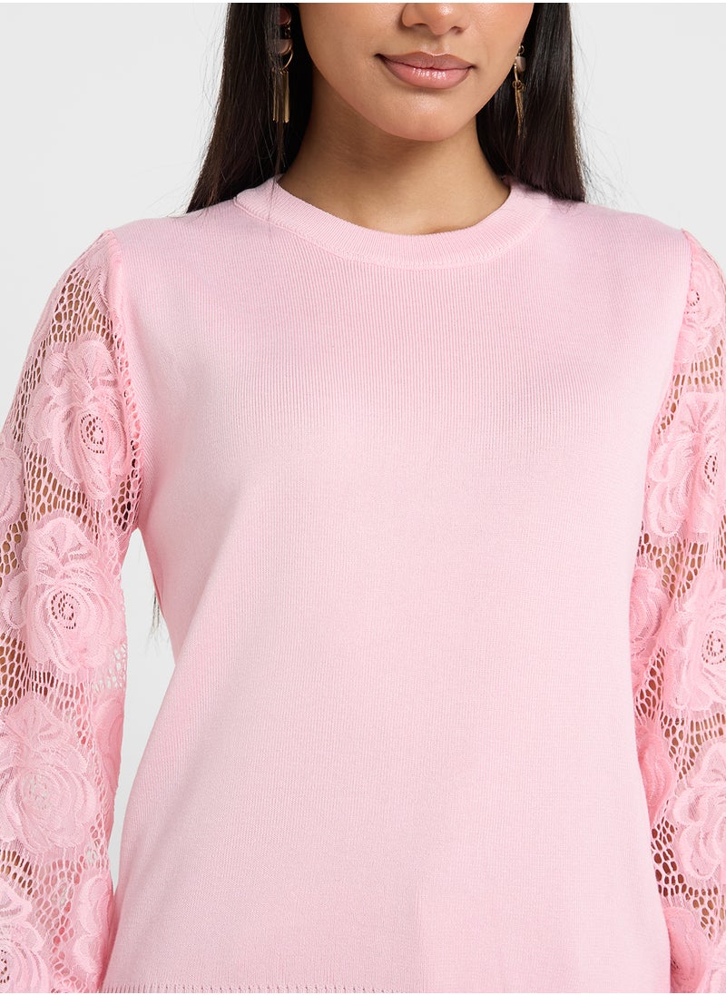 ELLA Puff Sleeved Jumper  - Image 3