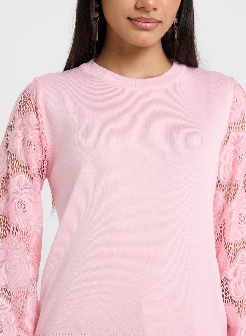 ELLA Puff Sleeved Jumper - Image 3