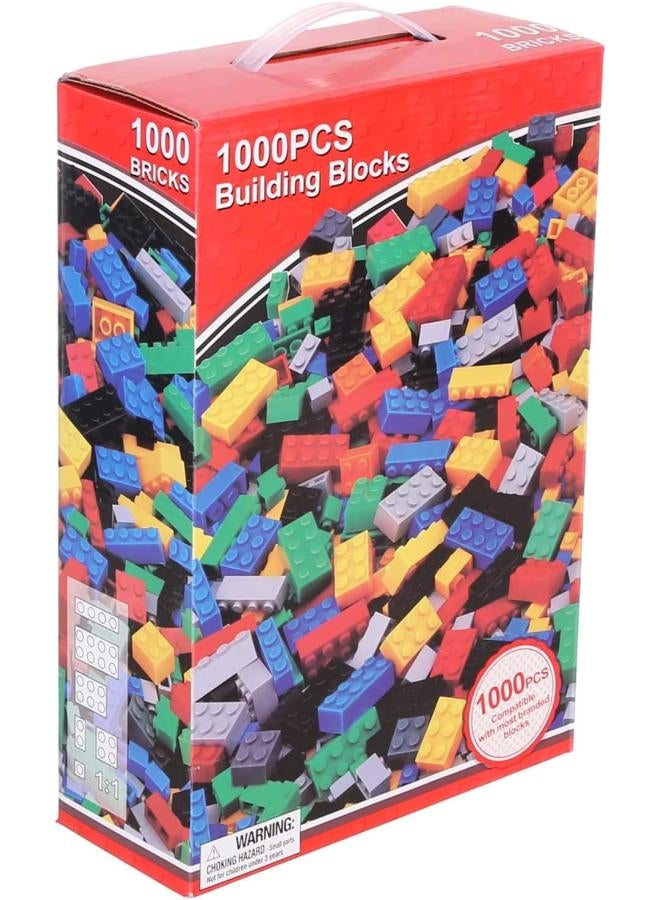 مكعبات بناء للأطفال - 1000 قطعة - Image 1