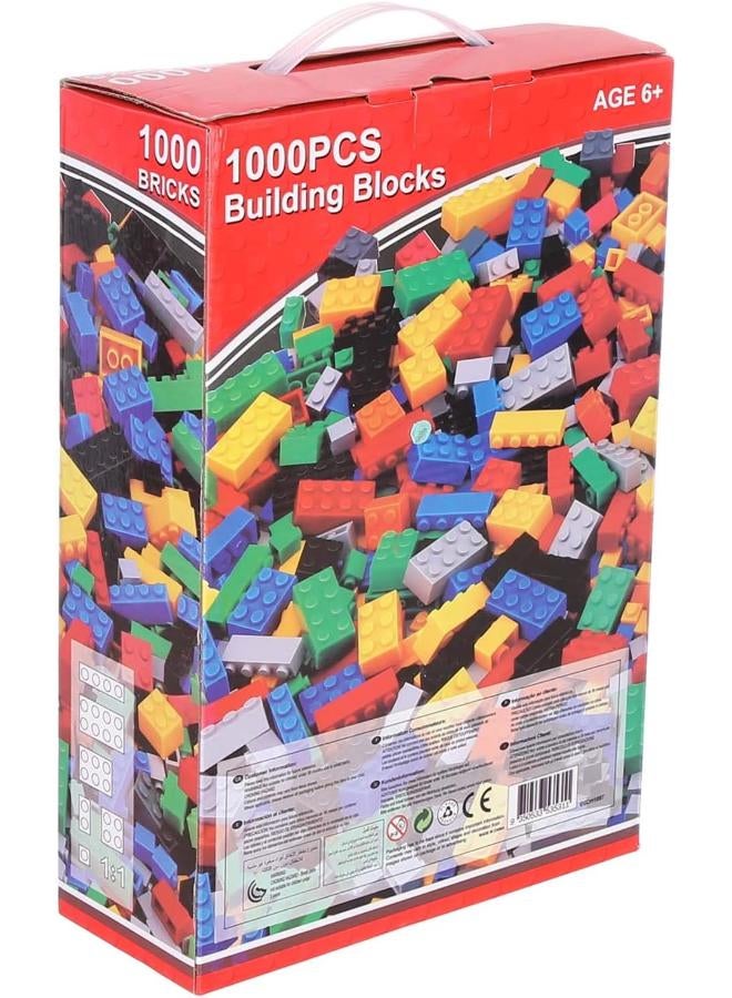 مكعبات بناء للأطفال - 1000 قطعة - Image 2