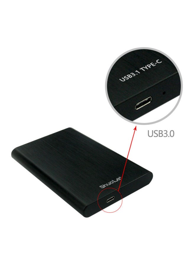 Shuole 2.5 "SATA Hard Disk 3.1 High Speed Box Mechanical Solid State SSDTYPE-C External Mobile Hard Disk Box-Color:ShUoLE-U25E3.1-BP(A-C) BlUE  - Image 4