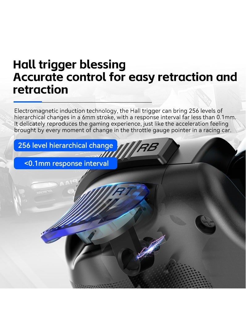 Extendable Cooling Gaming Controller Delta for PS4, Android, iOS, Tablets, Switch, Xbox Streaming Controller (Black) - Image 5